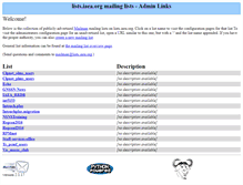 Tablet Screenshot of lists.iaea.org