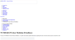 Desktop Screenshot of nucmedicine.iaea.org